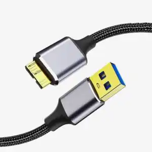 USB Cable for Portable Hard Drives – USB-A to Micro-B, 5Gbps
